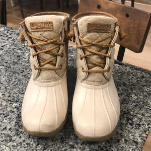 Sperry saltwater rain boot